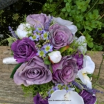 bridalbouquet silk purple roses bridalbouquet silk purple roses