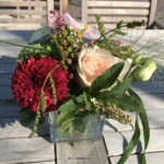 tafelvaasje roos gerbera veldboeket tafelvaasje roos gerbera veldboeket